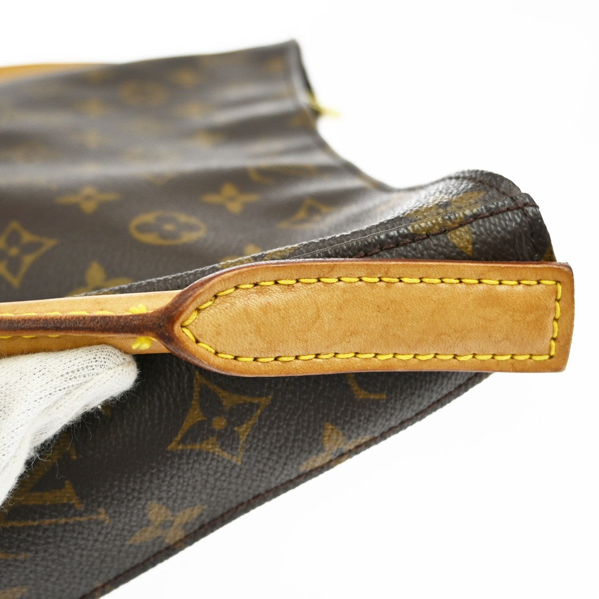 Louis Vuitton Monogram Looping Handbag Monogram Canvas Brown Canvas Shoulder Bag