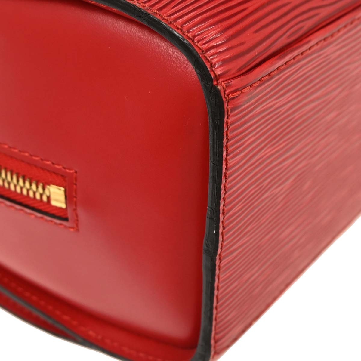Louis Vuitton Pont Neuf Handbag Epi Leather Red Leather Handbag