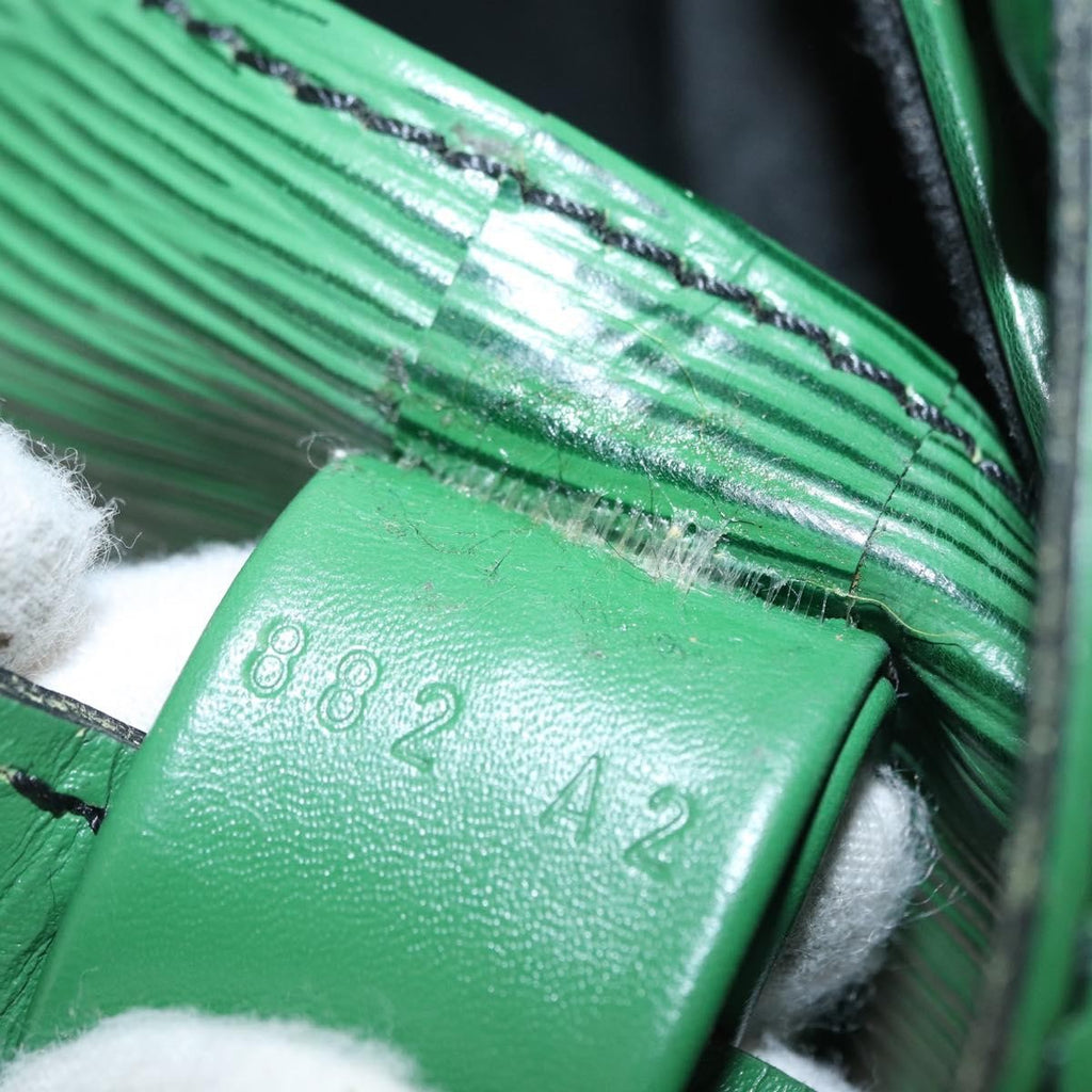 Louis Vuitton Randonnee Backpack Epi Leather Green Leather Shoulder Bag