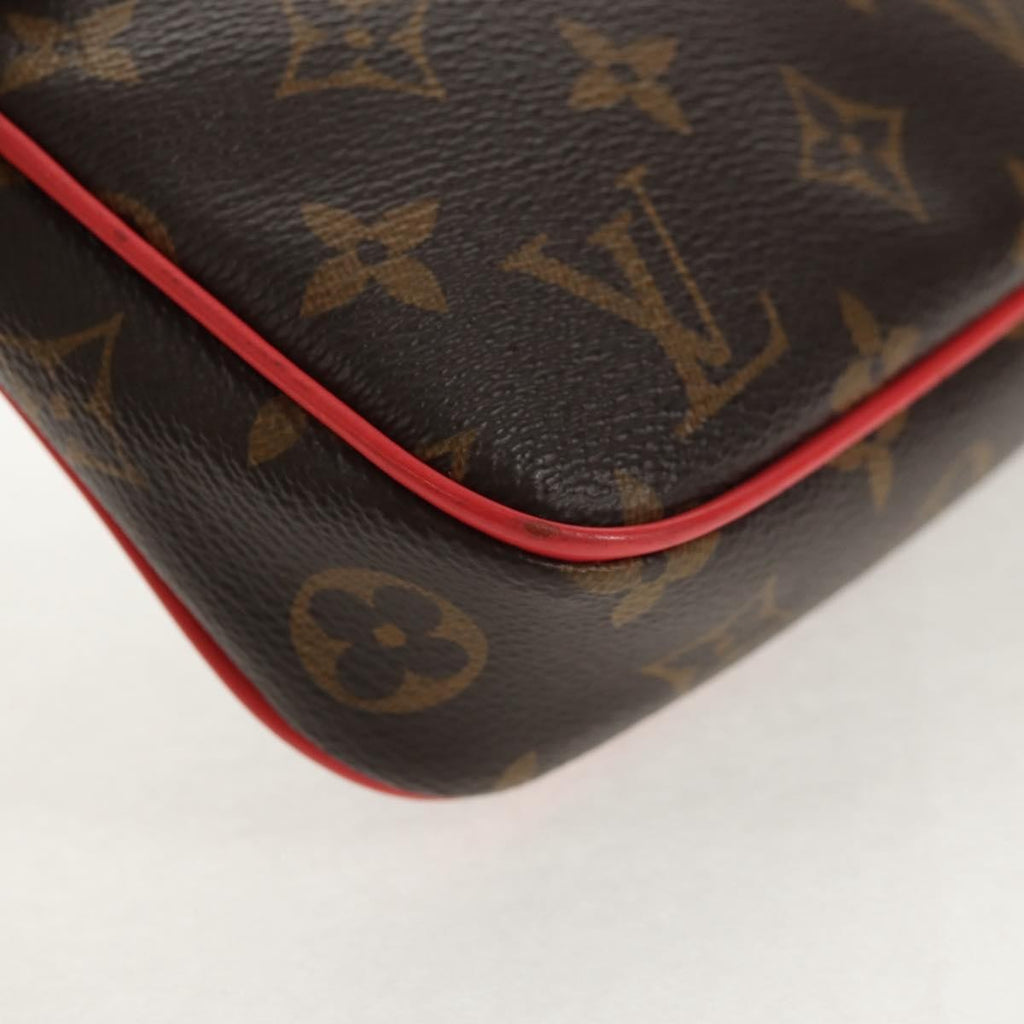 Louis Vuitton Pochette Accessoires Nm Limited Edition Totem Monogram Canvas Brown Canvas Clutche & Pouche Bag