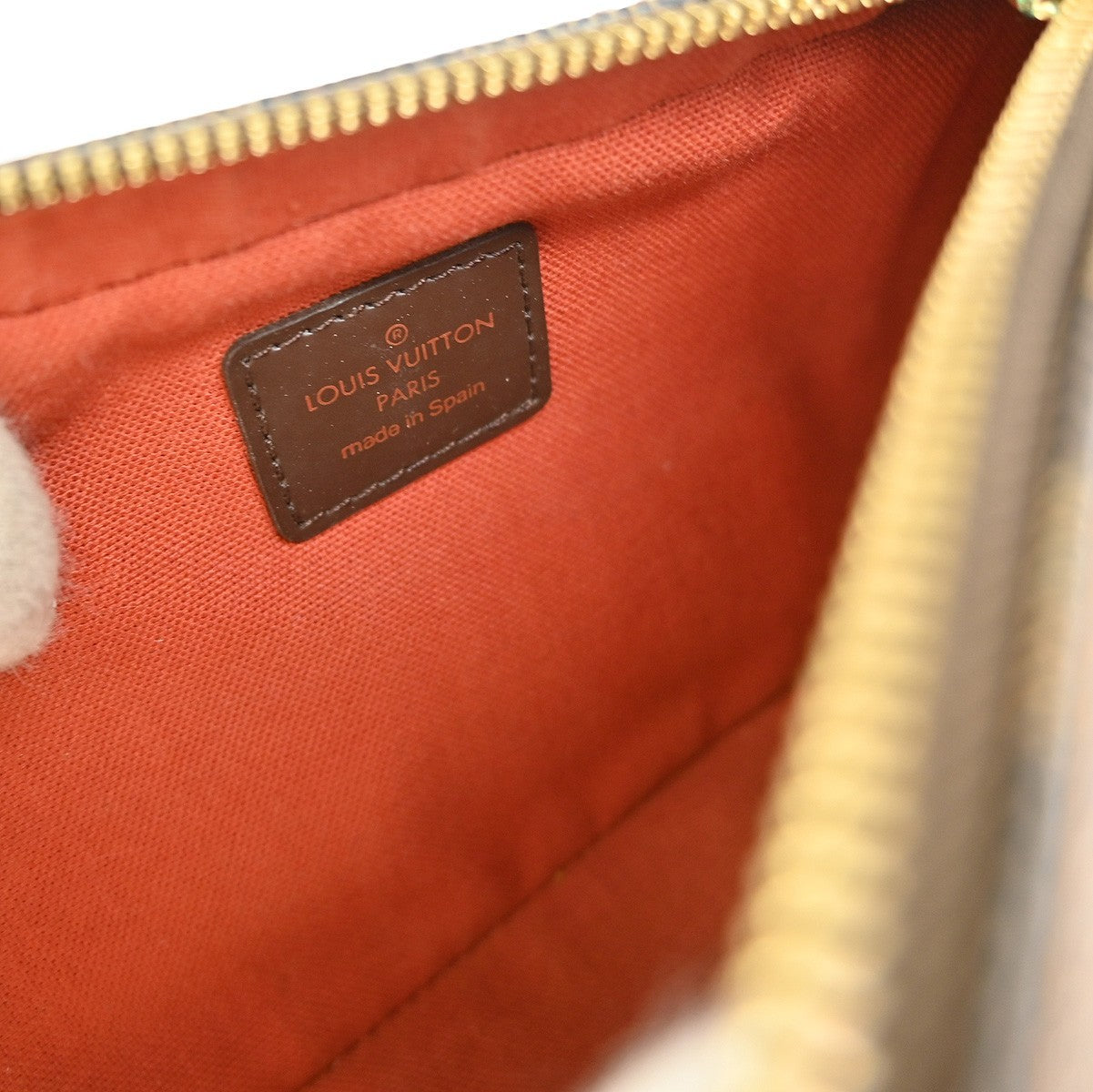 Louis Vuitton Geronimos Waist Bag Damier Brown Canvas Shoulder Bag