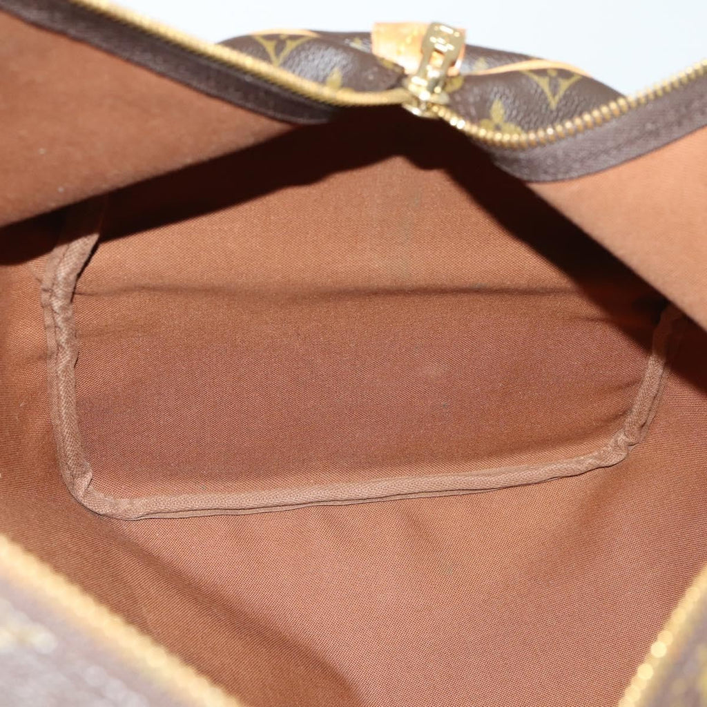 Louis Vuitton Keepall Bag Monogram Canvas Brown Canvas Travel Bag