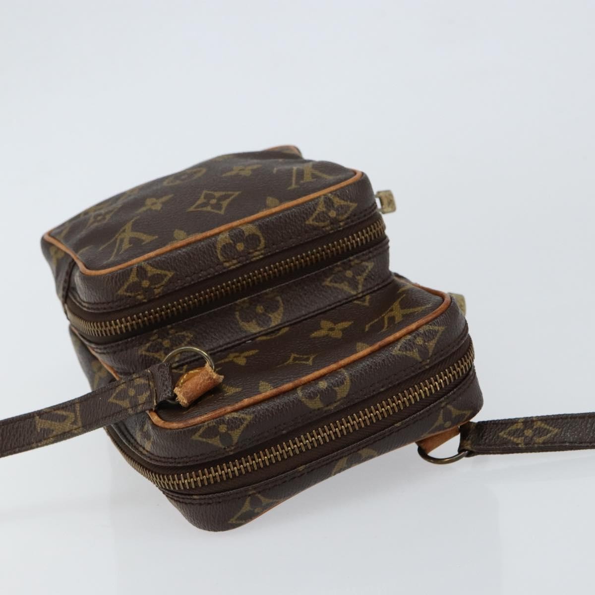Louis Vuitton Amazone Bag Monogram Canvas Brown Canvas Shoulder Bag