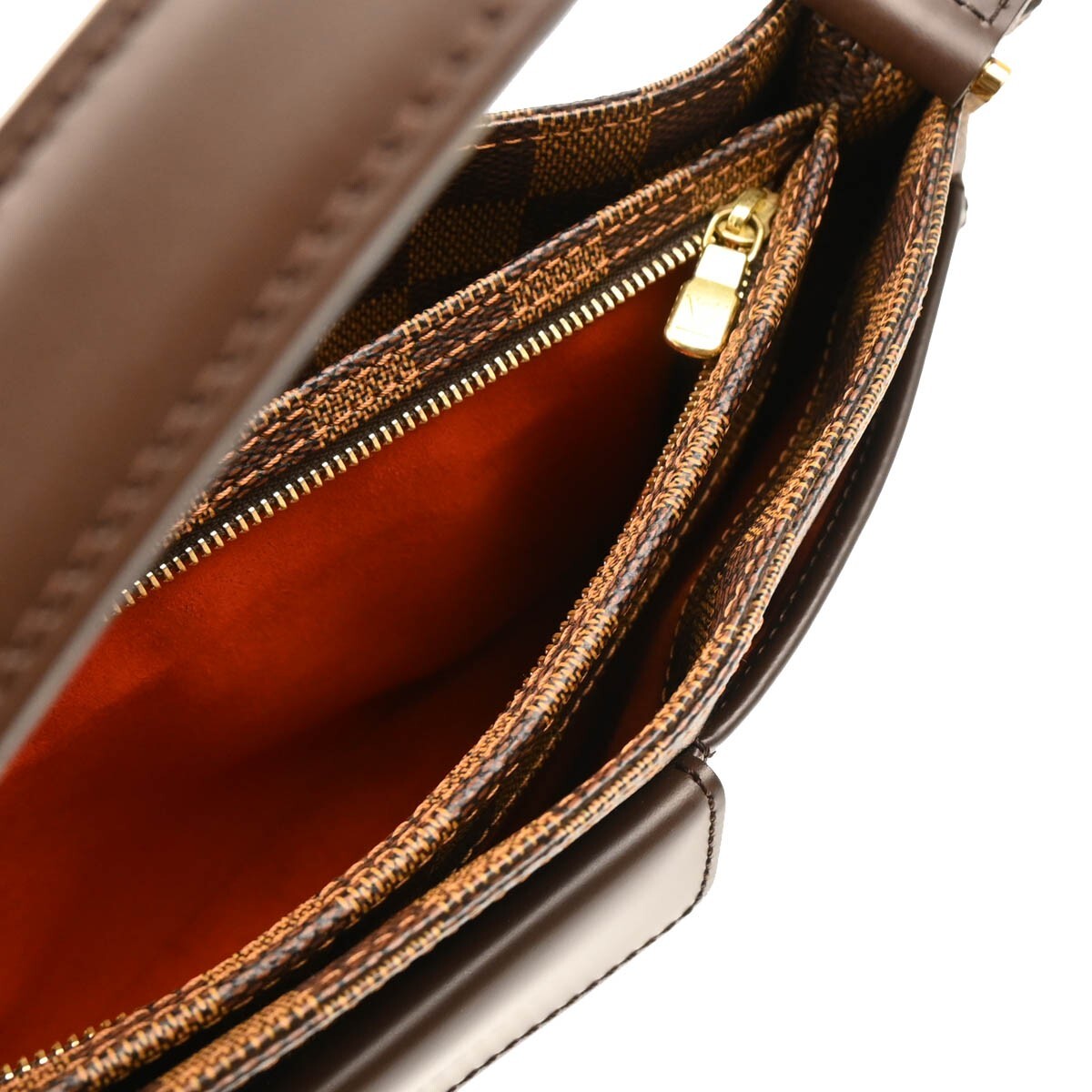 Louis Vuitton Aubagne Bag Damier Brown Canvas Handbag