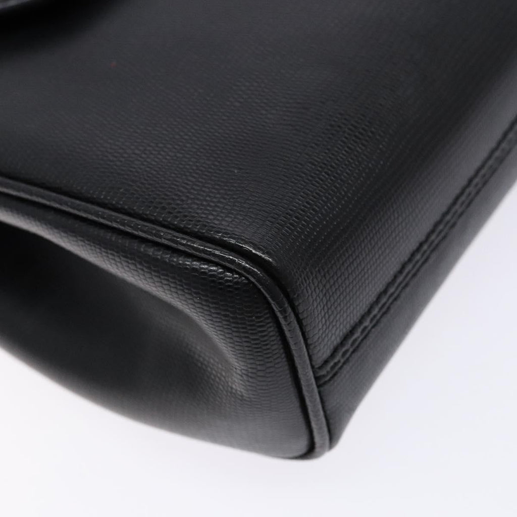 Celine Vintage Circle Logo Crossbody Bag Leather Black Leather Bag