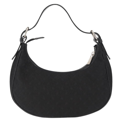 Celine Ava Bag Macadam Canvas Black Canvas Handbag