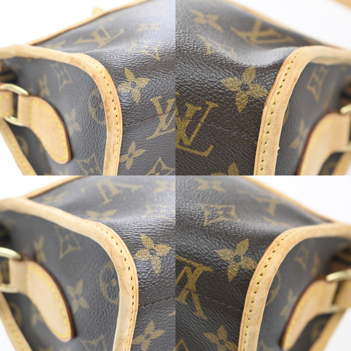 Louis Vuitton Popincourt Shoulder Bag Monogram Canvas Brown Canvas Shoulder Bag