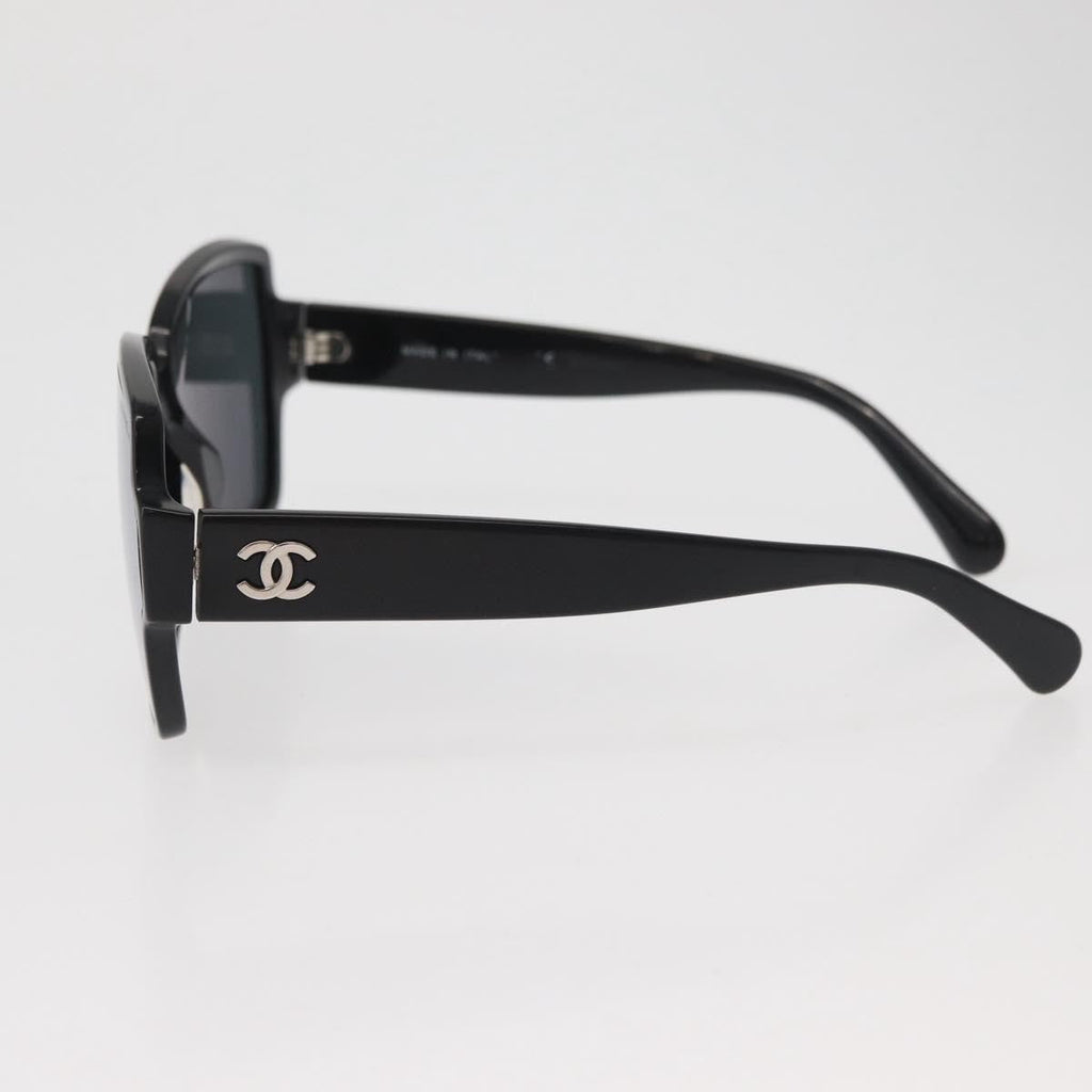 Chanel Logo Cc Sunglasses Plastic Black Plastic Sunglasse Accessory