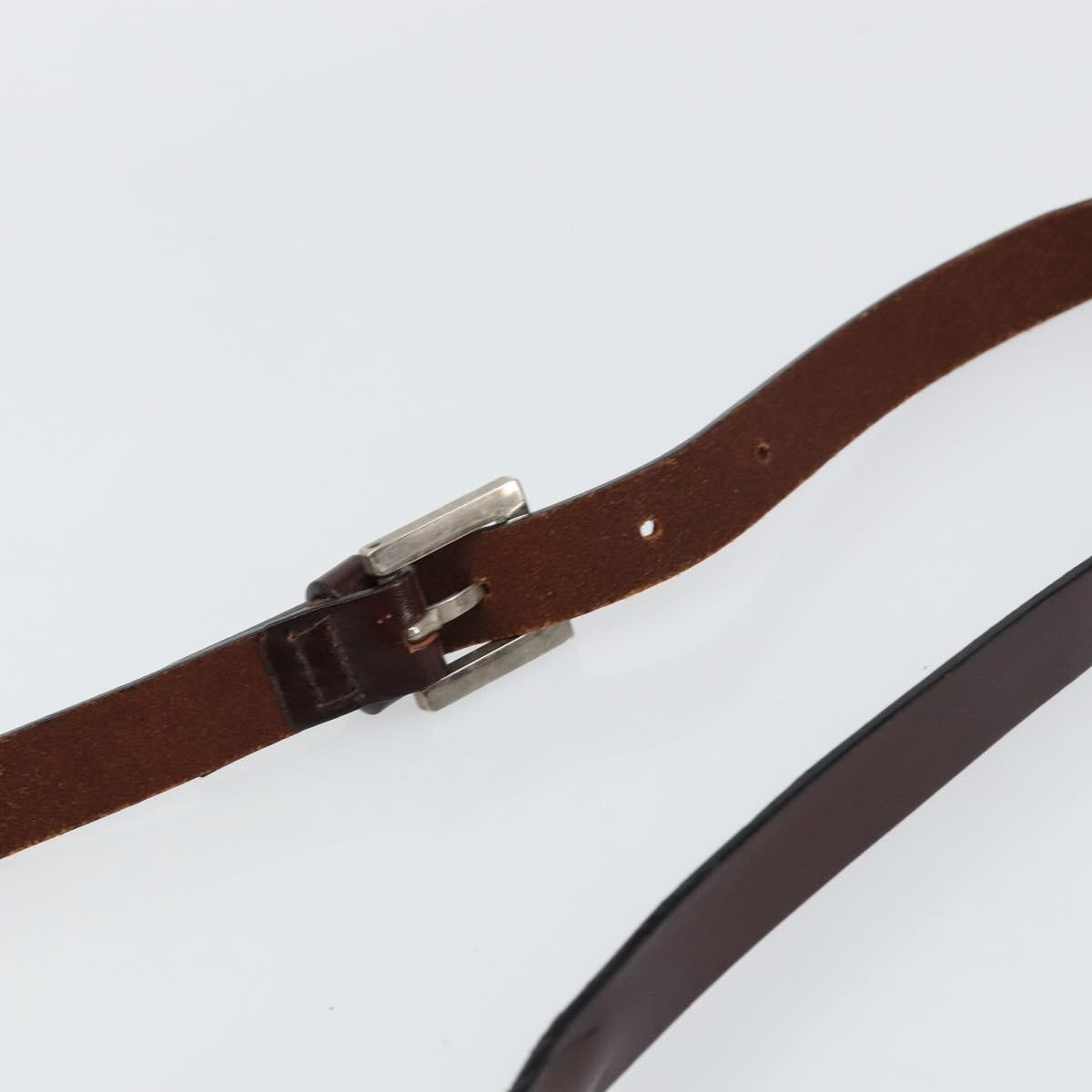 Fendi Flat Messenger Bag Zucca Canvas Brown Canvas Shoulder Bag Bag