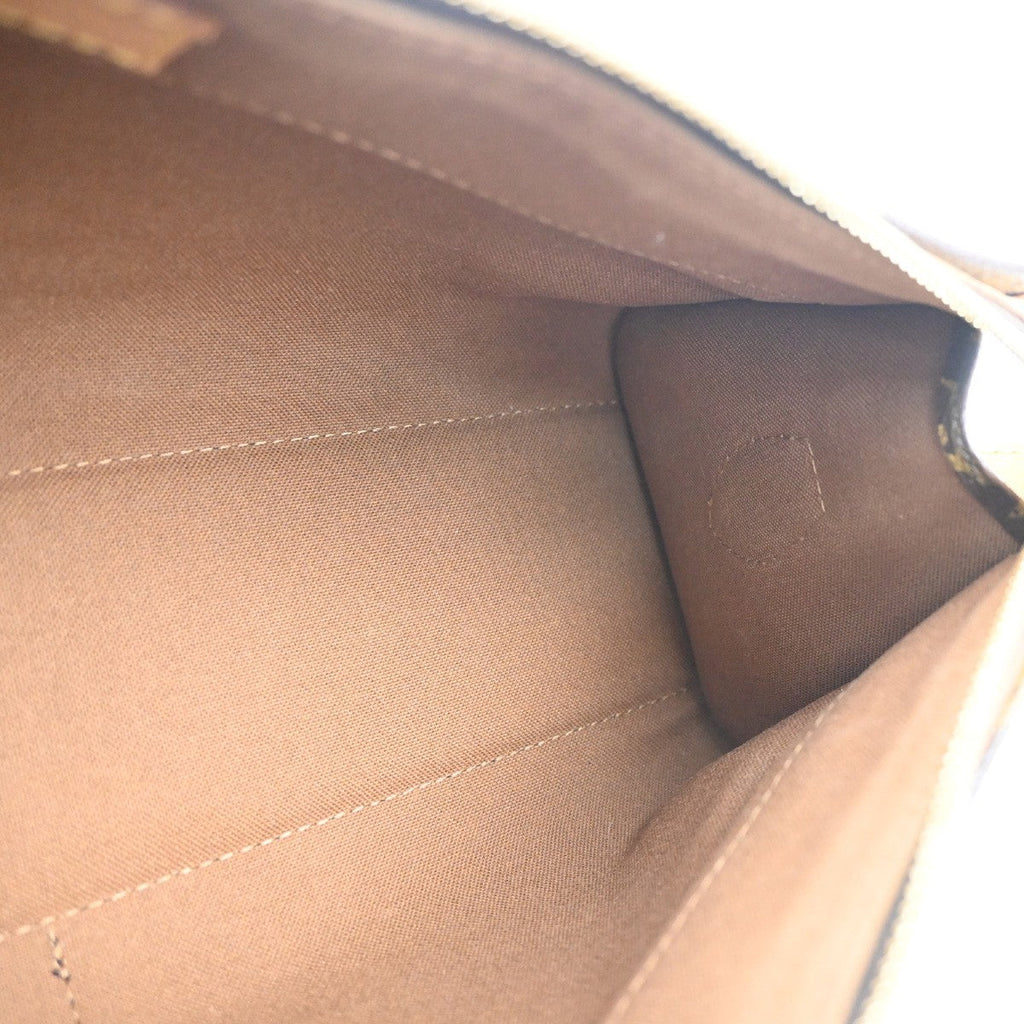 Louis Vuitton Popincourt Shoulder Bag Monogram Canvas Brown Canvas Shoulder Bag