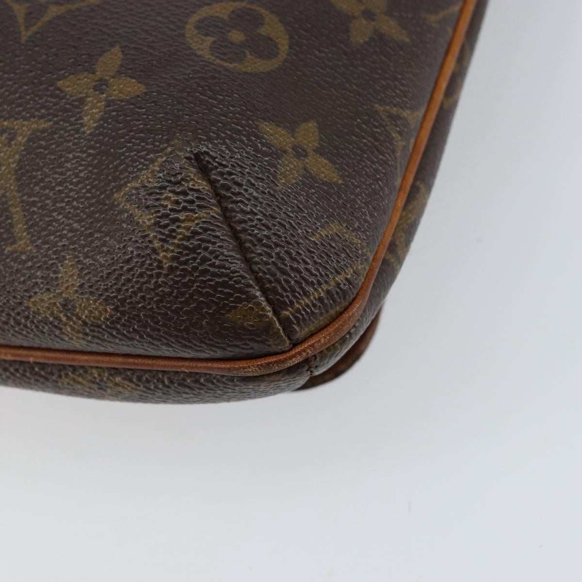 Louis Vuitton Musette Salsa Handbag Monogram Canvas Brown Canvas Shoulder Bag