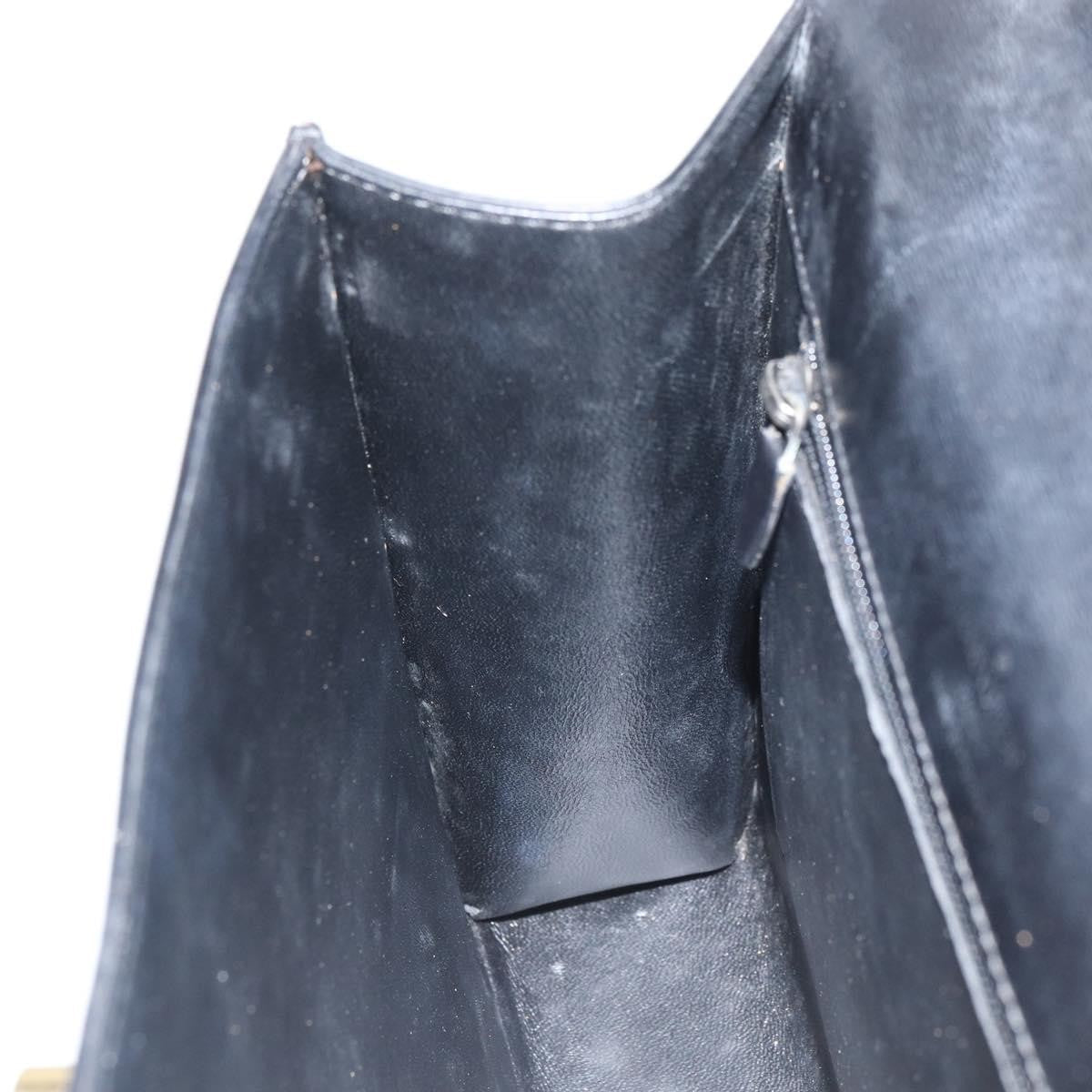 Louis Vuitton Opera Line Spartan Bag Leather Black Leather Handbag