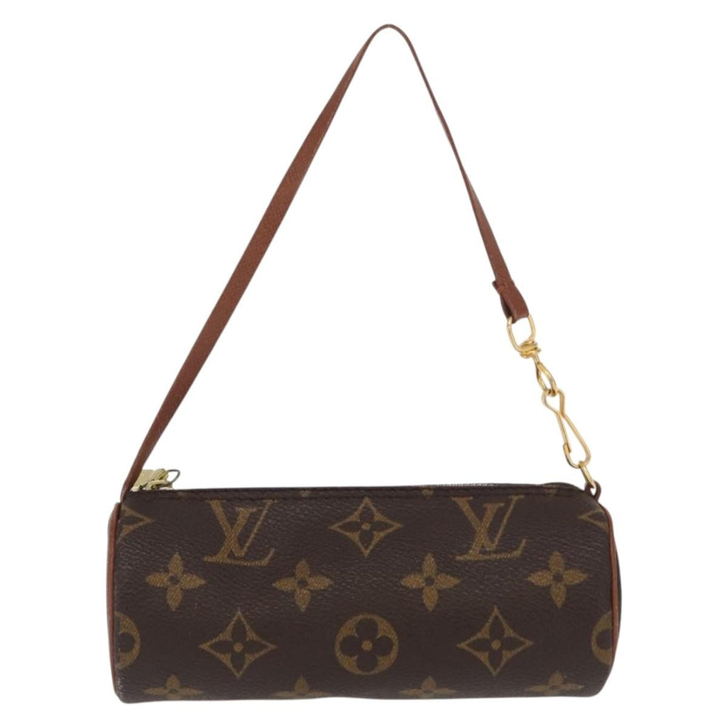 Louis Vuitton Papillon Pochette Monogram Canvas Brown Canvas Clutche & Pouche Bag