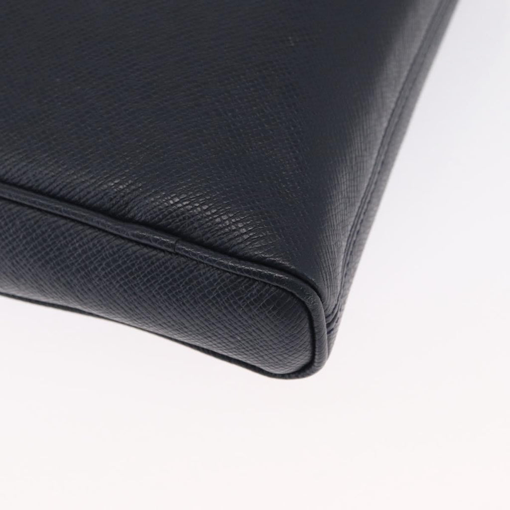Louis Vuitton Alex Messenger Bag Taiga Leather Navy Leather Shoulder Bag