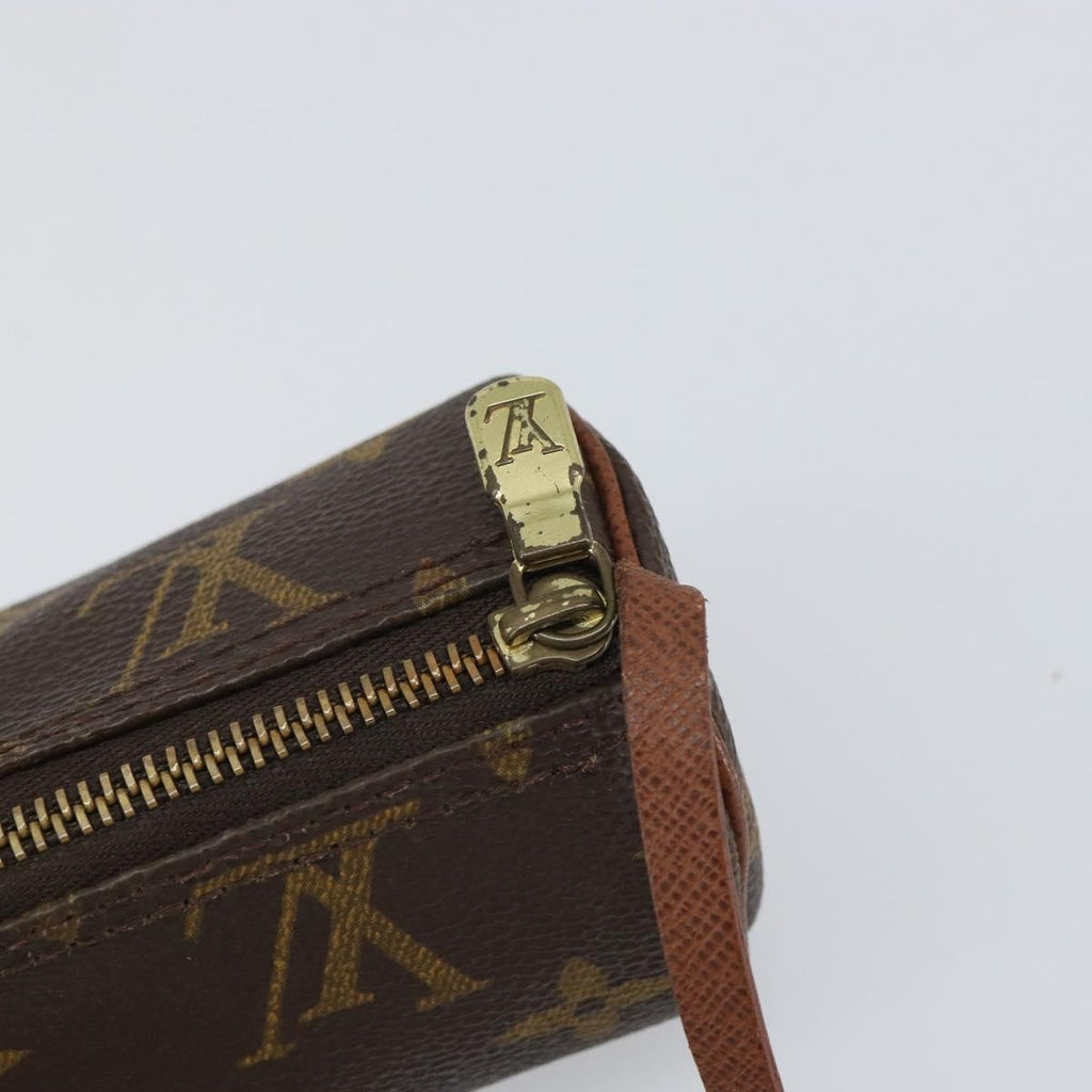Louis Vuitton Papillon Pochette Monogram Canvas Brown Canvas Clutche & Pouche Bag