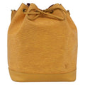 Louis Vuitton Noe Handbag Epi Leather Yellow Leather Shoulder Bag