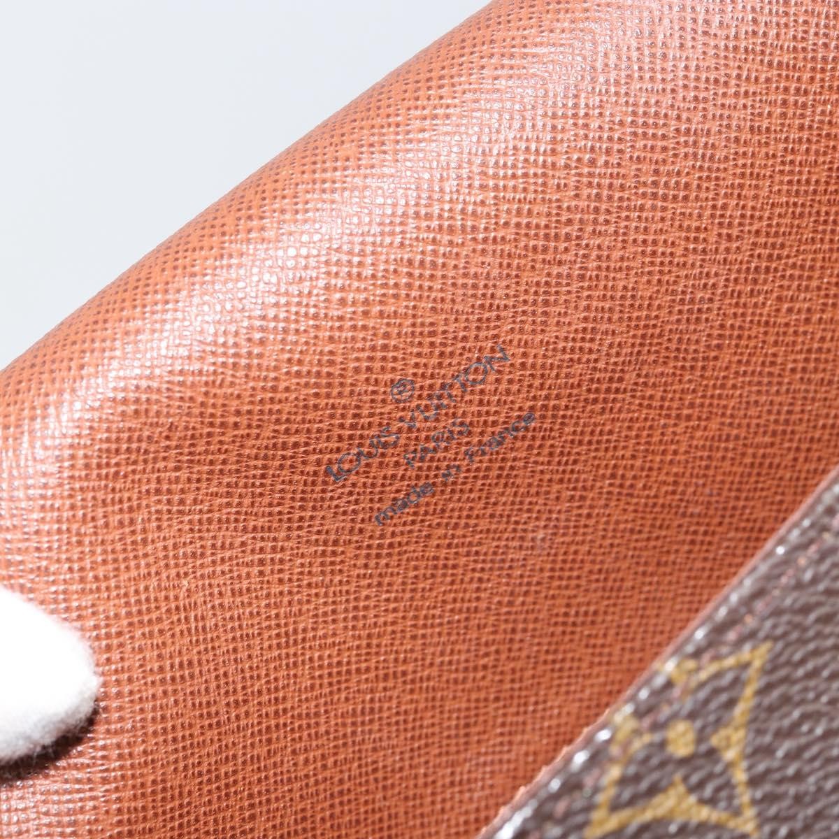 Louis Vuitton Musette Handbag Monogram Canvas Brown Canvas Shoulder Bag