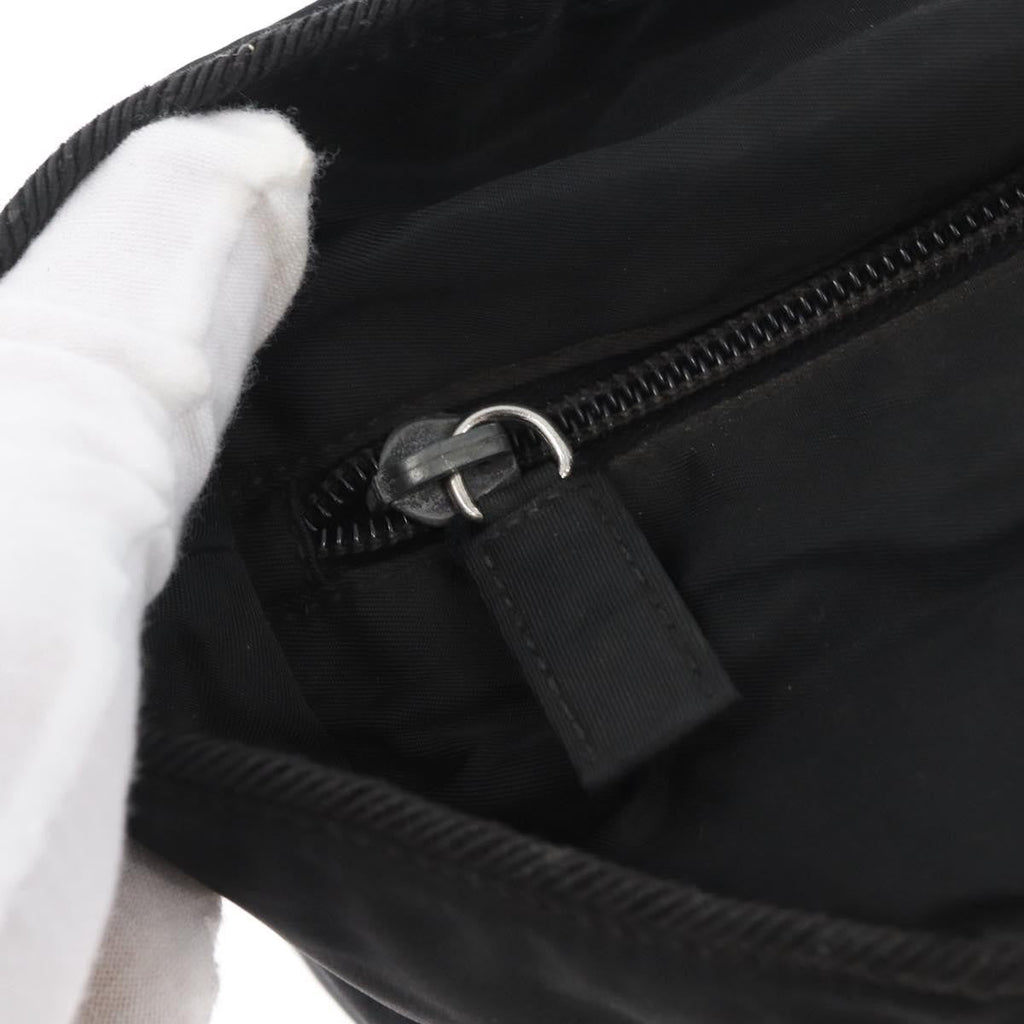 Prada Vintage Zip Tote Tessuto Black Nylon Tote Bag Bag