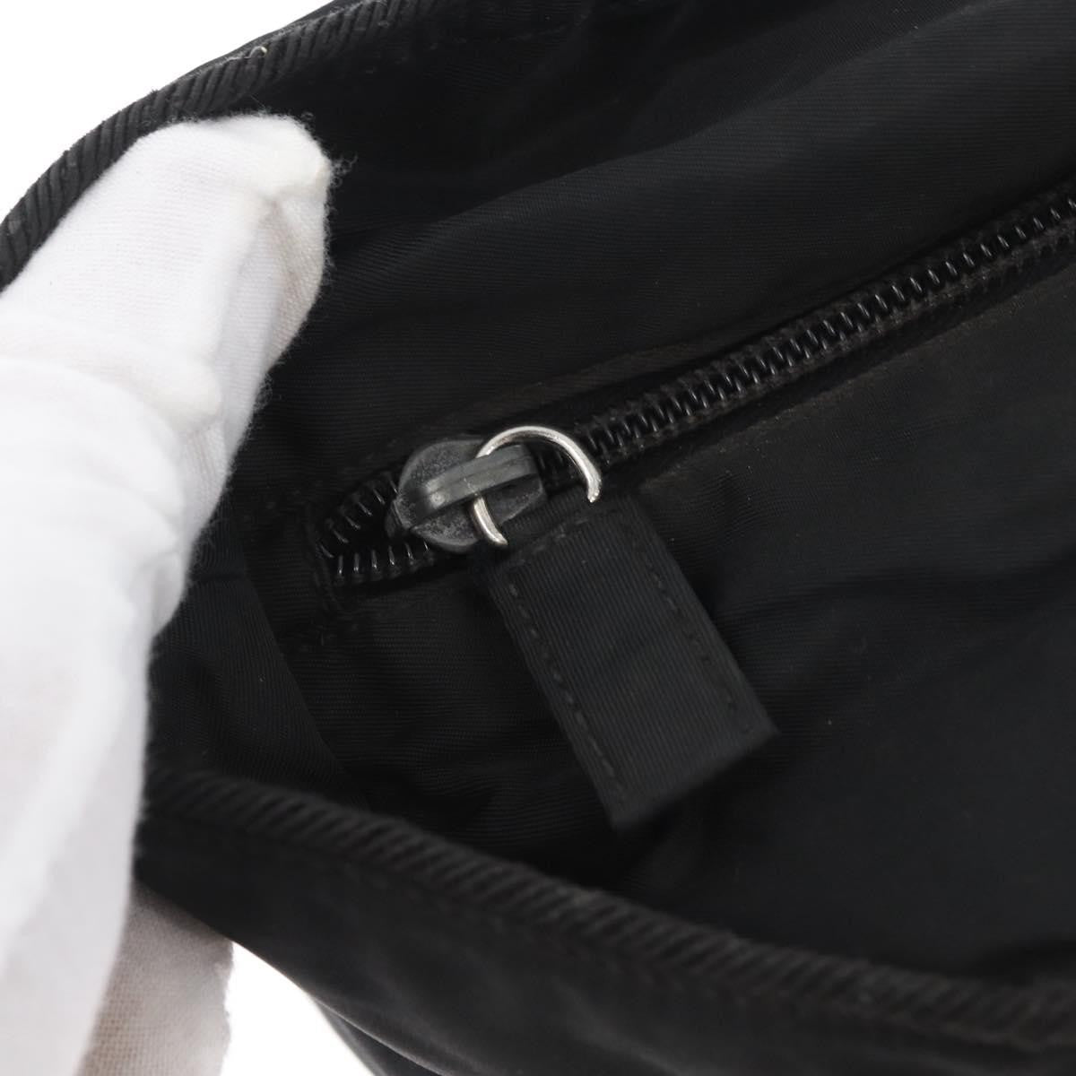Prada Vintage Zip Tote Tessuto Black Nylon Tote Bag Bag