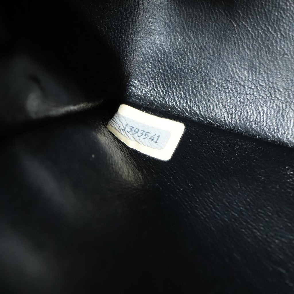 Chanel Flap Shoulder Bag Leather Black Leather Handbag