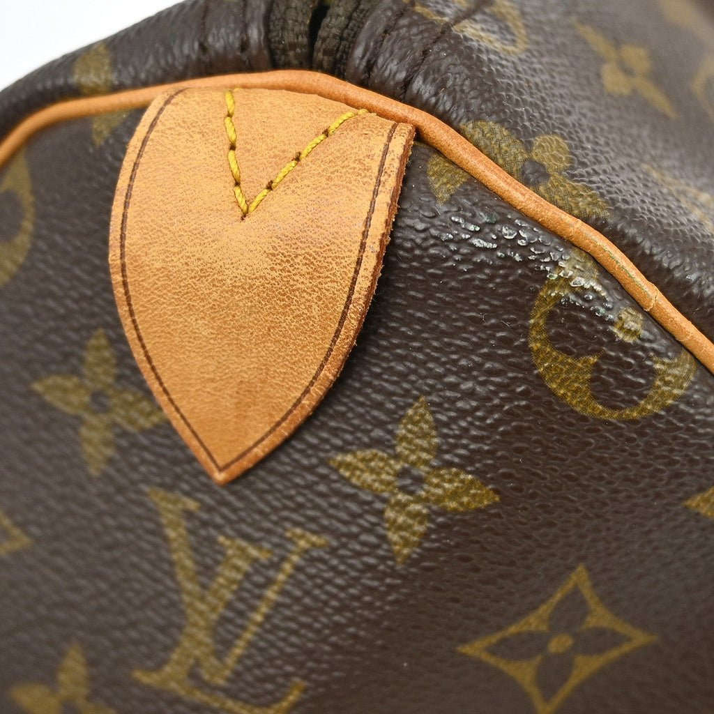 Louis Vuitton Keepall Bag Monogram Canvas Brown Canvas Travel Bag