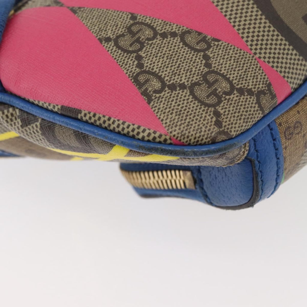 Gucci Gg Supreme Belt Bag Gg Coated Canvas And Leather Multicolour Pvc Crossbody Bag Bag (Pre-Owned)