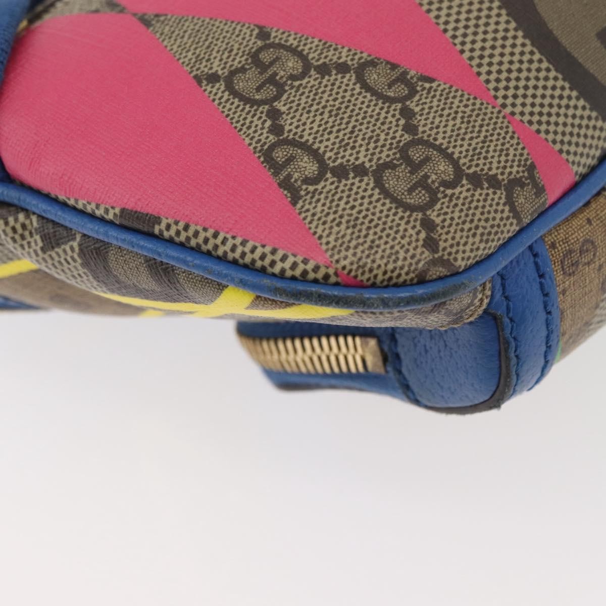 Gucci Gg Supreme Belt Bag Gg Coated Canvas And Leather Multicolour Pvc Crossbody Bag Bag (Pre-Owned)