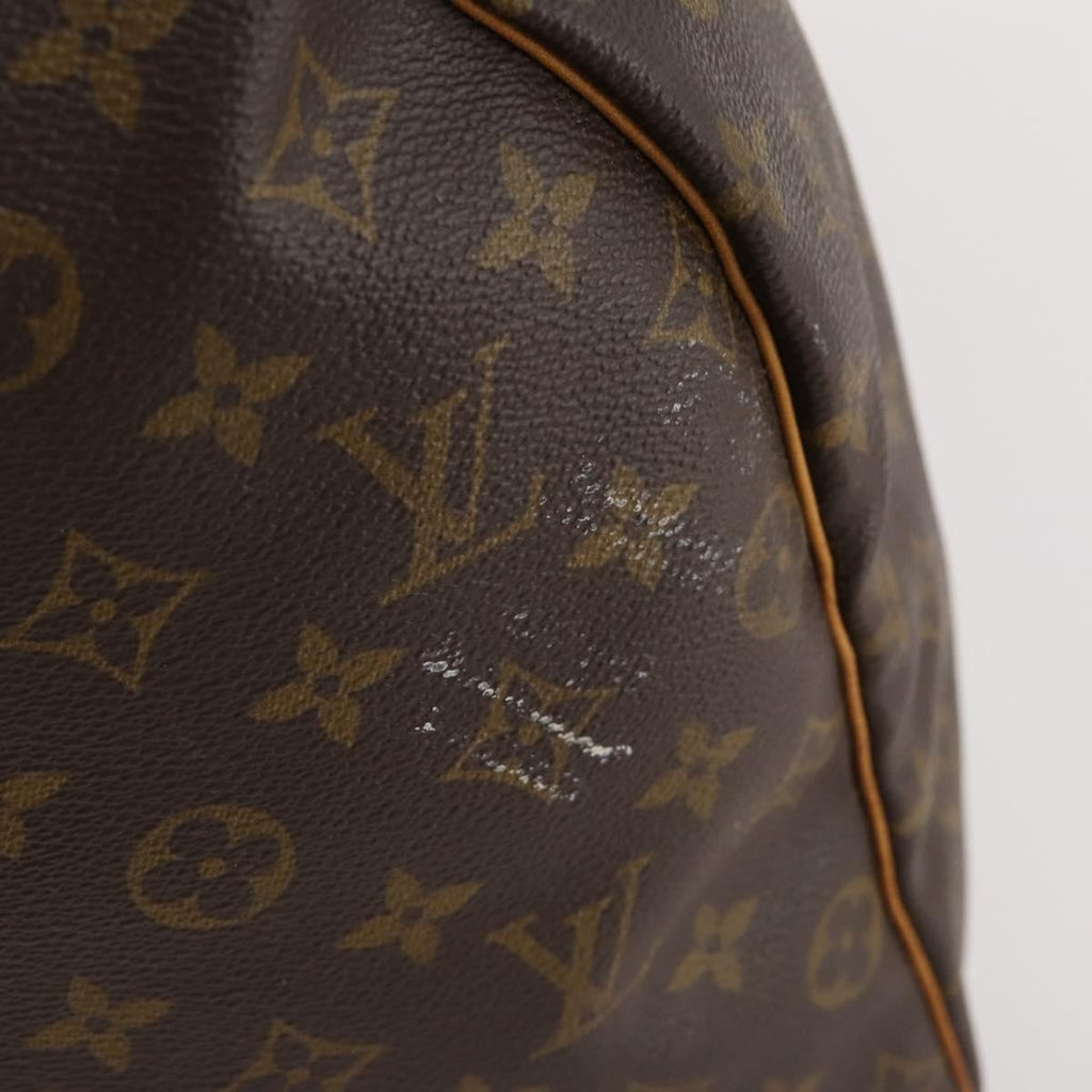 Louis Vuitton Keepall Bag Monogram Canvas Brown Canvas Travel Bag