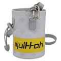 Louis Vuitton Chalk Nano Bag Limited Edition Logo Story Monogram Canvas Gray Canvas Clutche & Pouche Bag