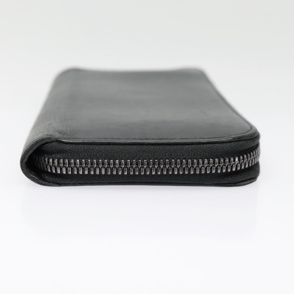 Louis Vuitton Zippy Wallet Vertical Monogram Shadow Leather Black Leather Wallets Accessory