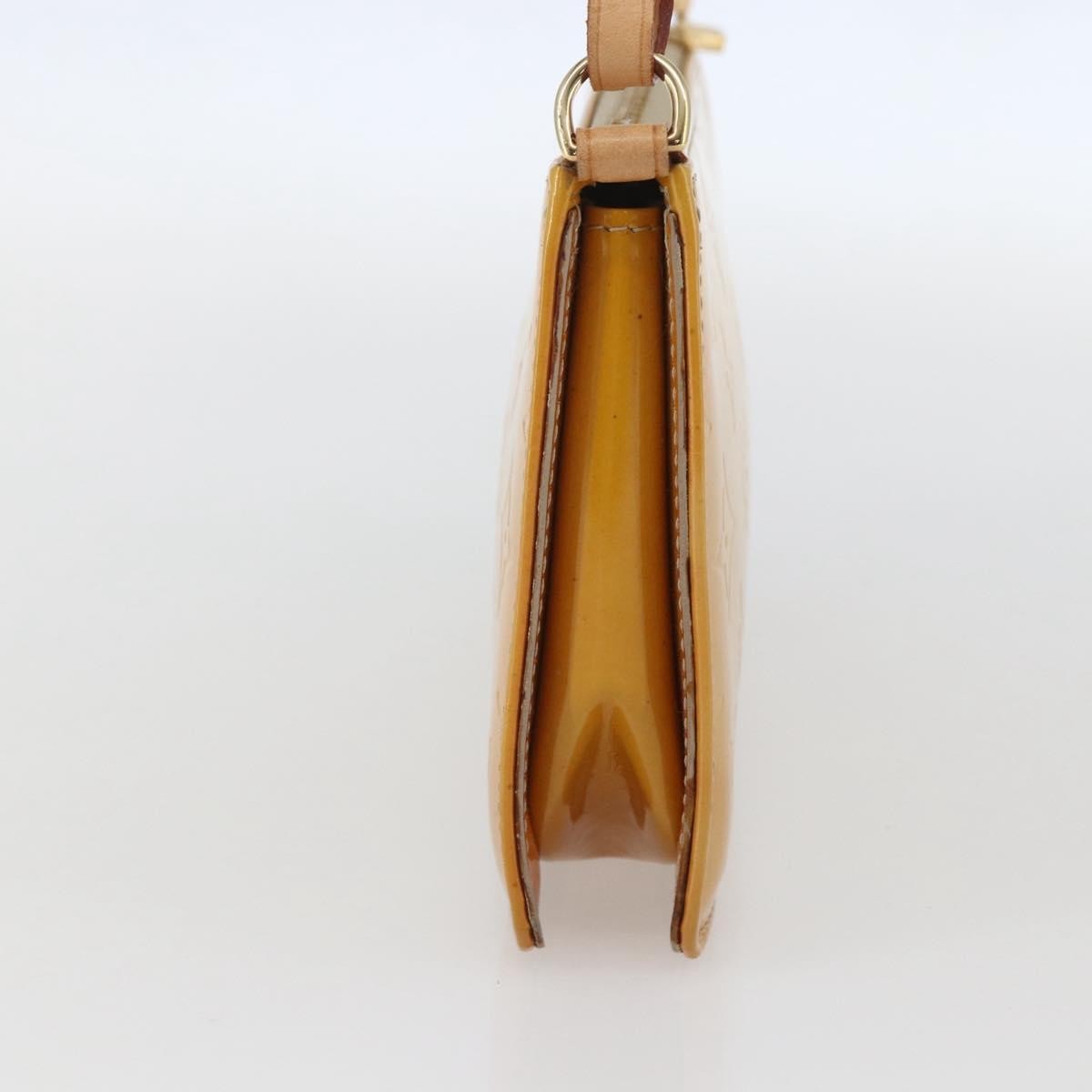 Louis Vuitton Lexington Pochette Monogram Vernis Beige Patent_Leather Clutche & Pouche Bag