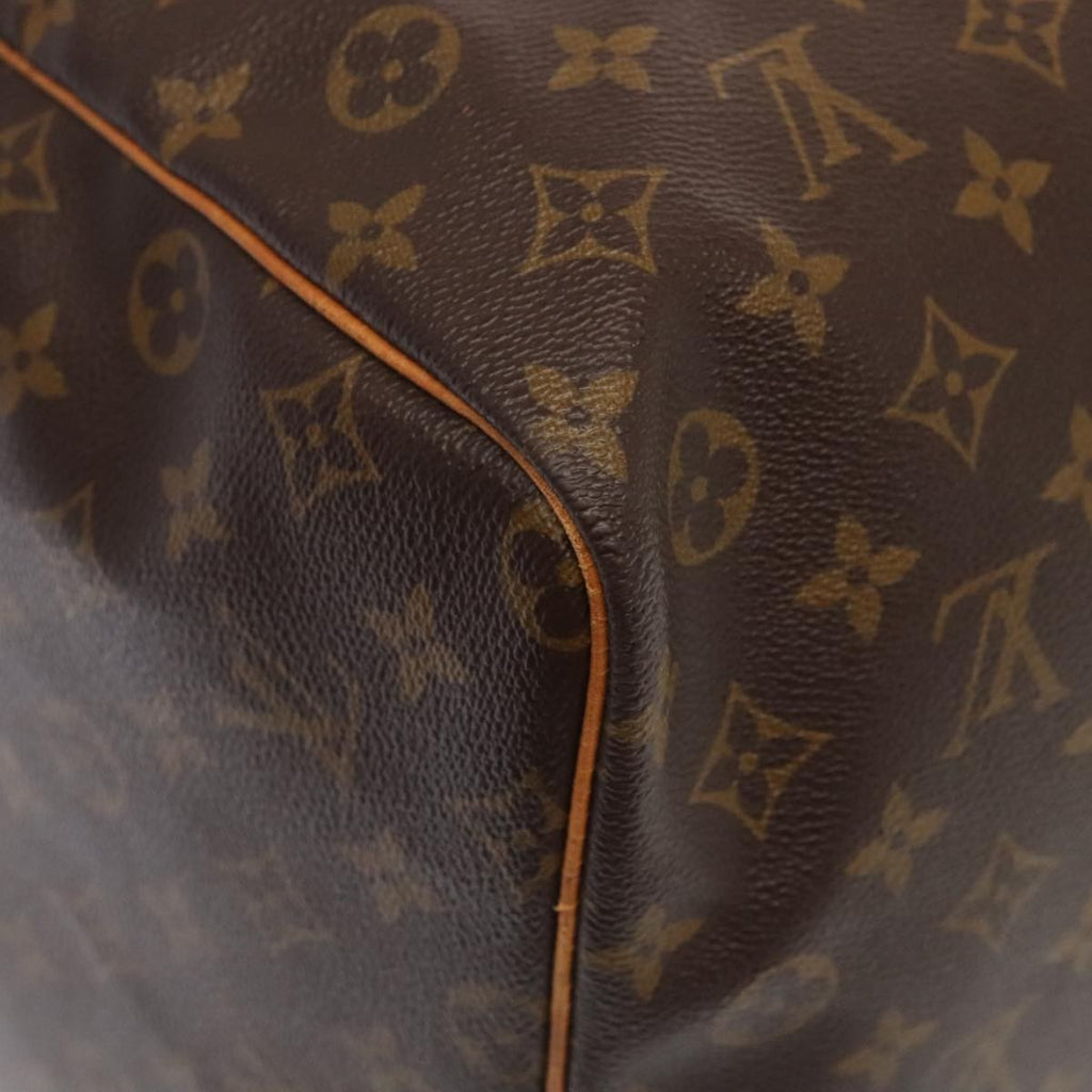 Louis Vuitton Keepall Bag Monogram Canvas Brown Canvas Travel Bag