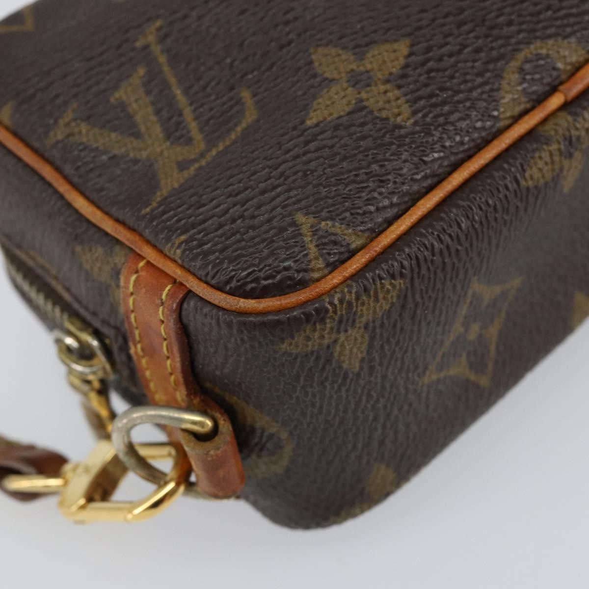 Louis Vuitton Wapity Trousse Pouch Monogram Canvas Brown Canvas Bag