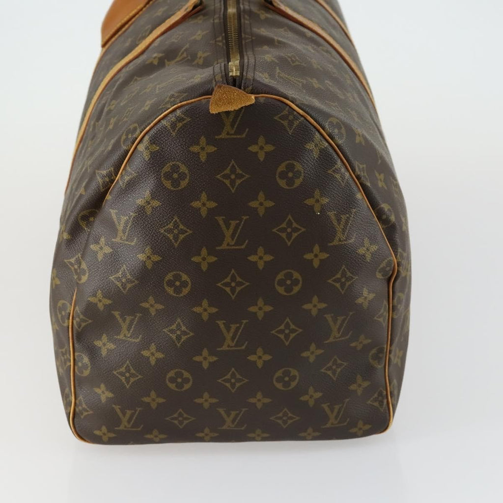 Louis Vuitton Keepall Bag Monogram Canvas Brown Canvas Travel Bag