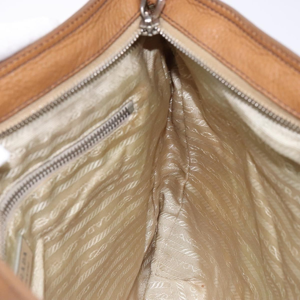 Prada Vintage Convertible Tote Canvas And Leather Beige Canvas Tote Bag Bag