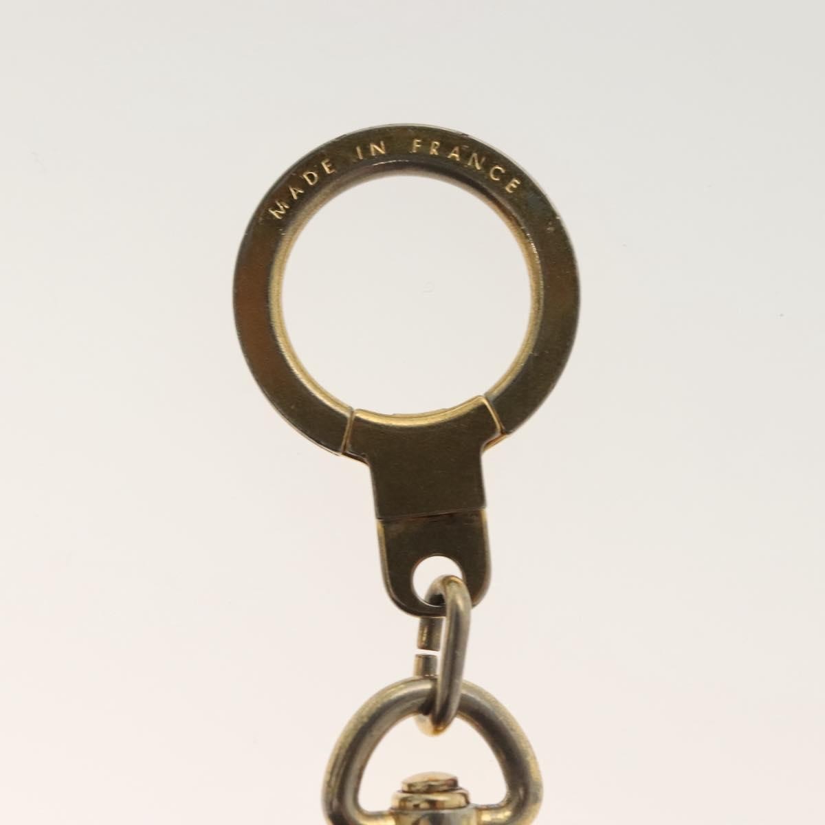 Louis Vuitton Bolt Pochette Extender Keychain Metal Gold Metal Charms And Keychains Accessory