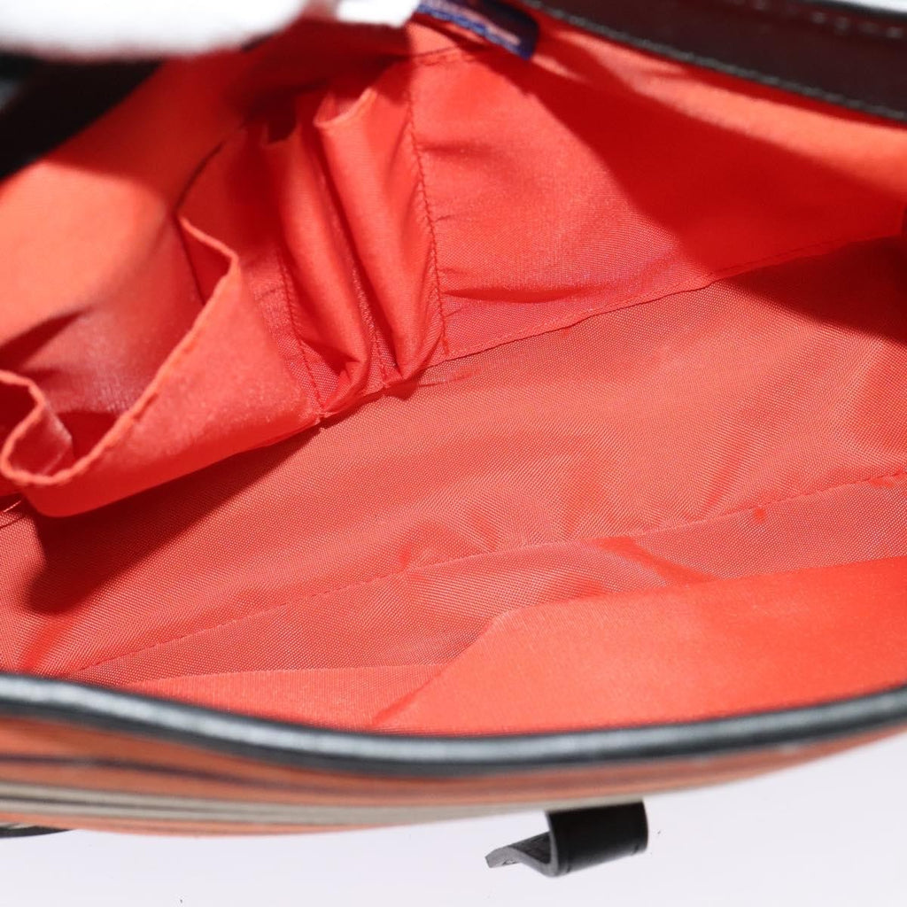 Burberry Blue Label Shoulder Bag Canvas Orange Canvas Shoulder Bag
