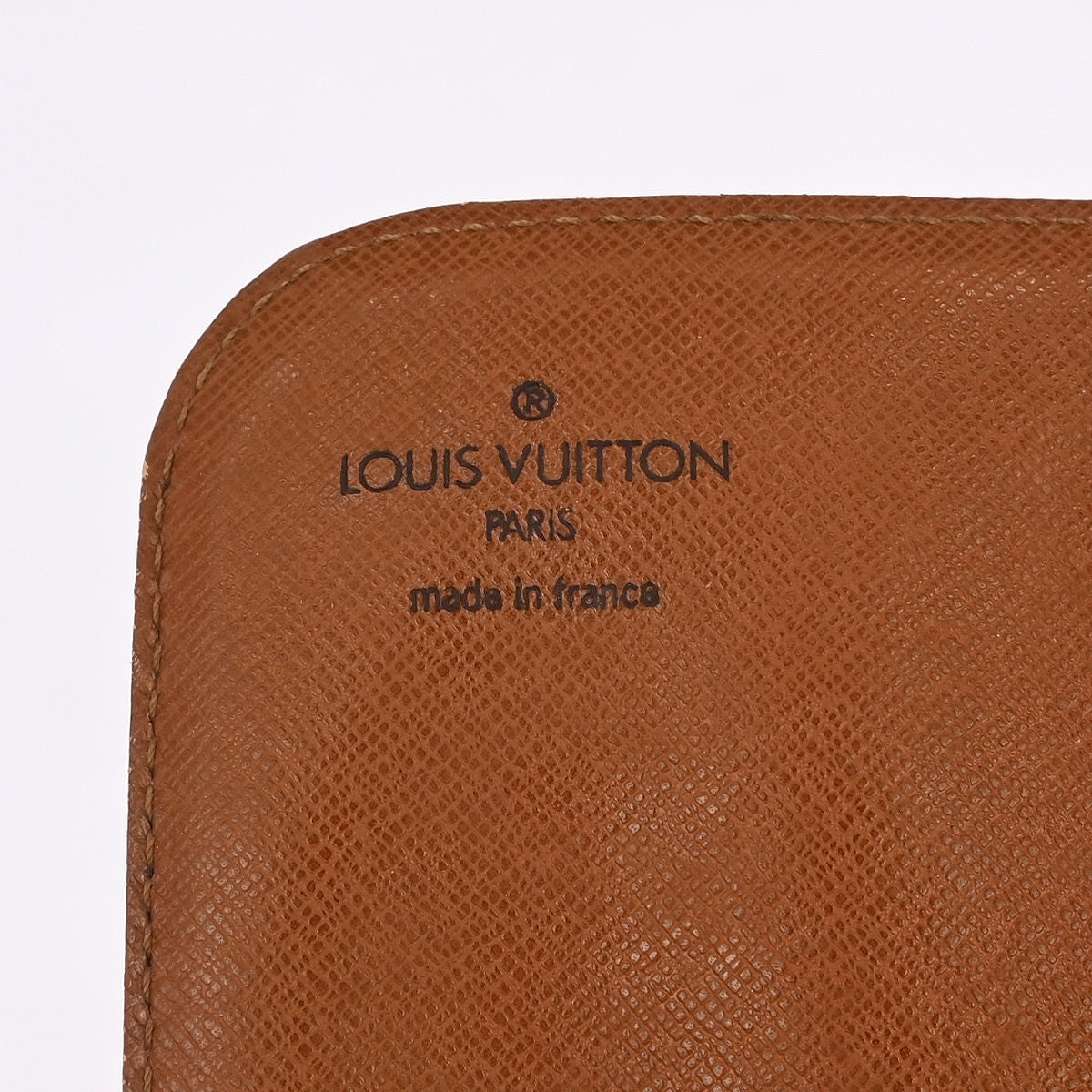 Louis Vuitton Cartouchiere Handbag Monogram Canvas Brown Canvas Crossbody Bag