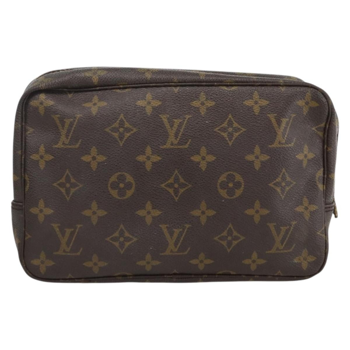 Louis Vuitton Trousse Toilette Monogram Canvas Brown Canvas Clutche & Pouche Bag