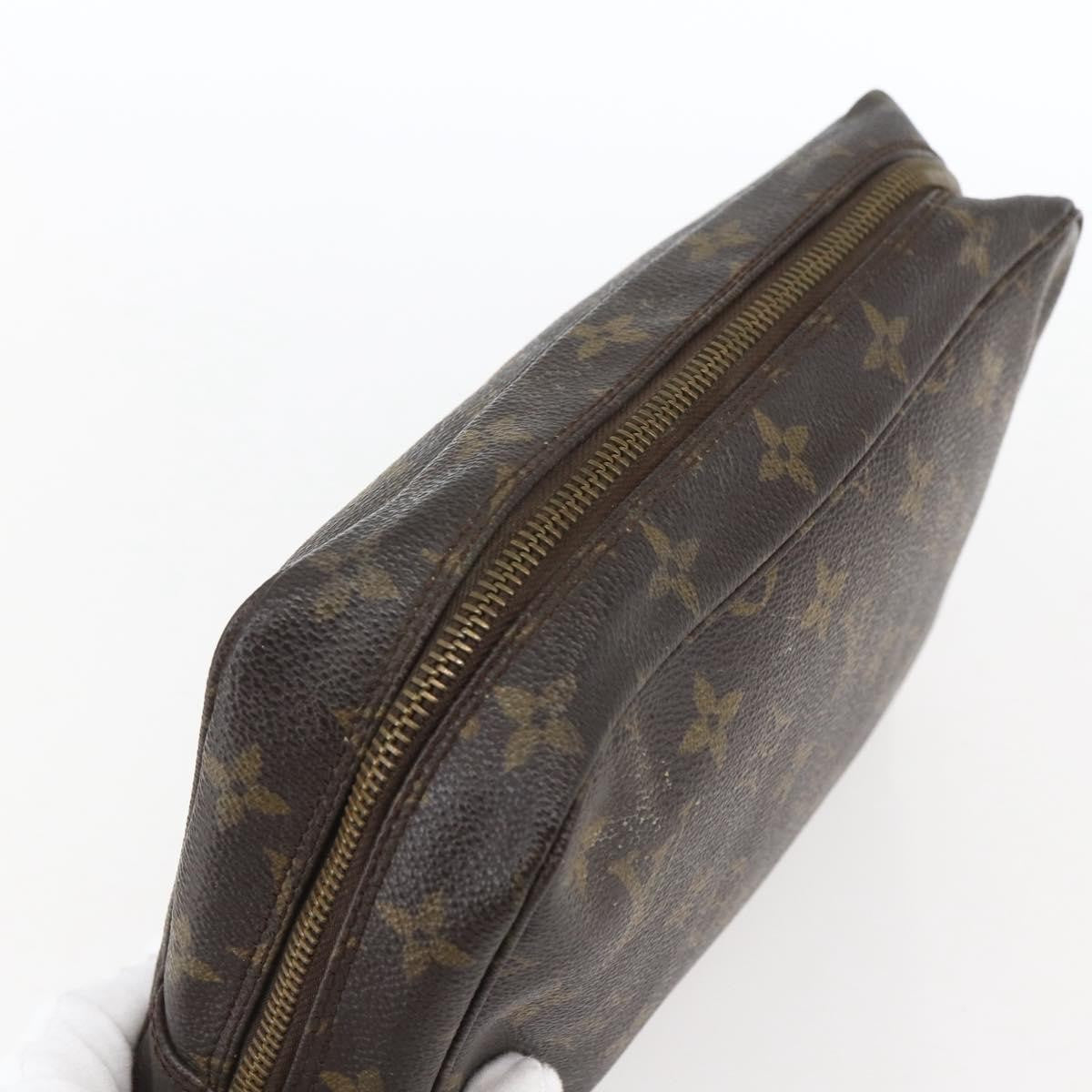 Louis Vuitton Trousse Toilette Monogram Canvas Brown Canvas Clutche & Pouche Bag