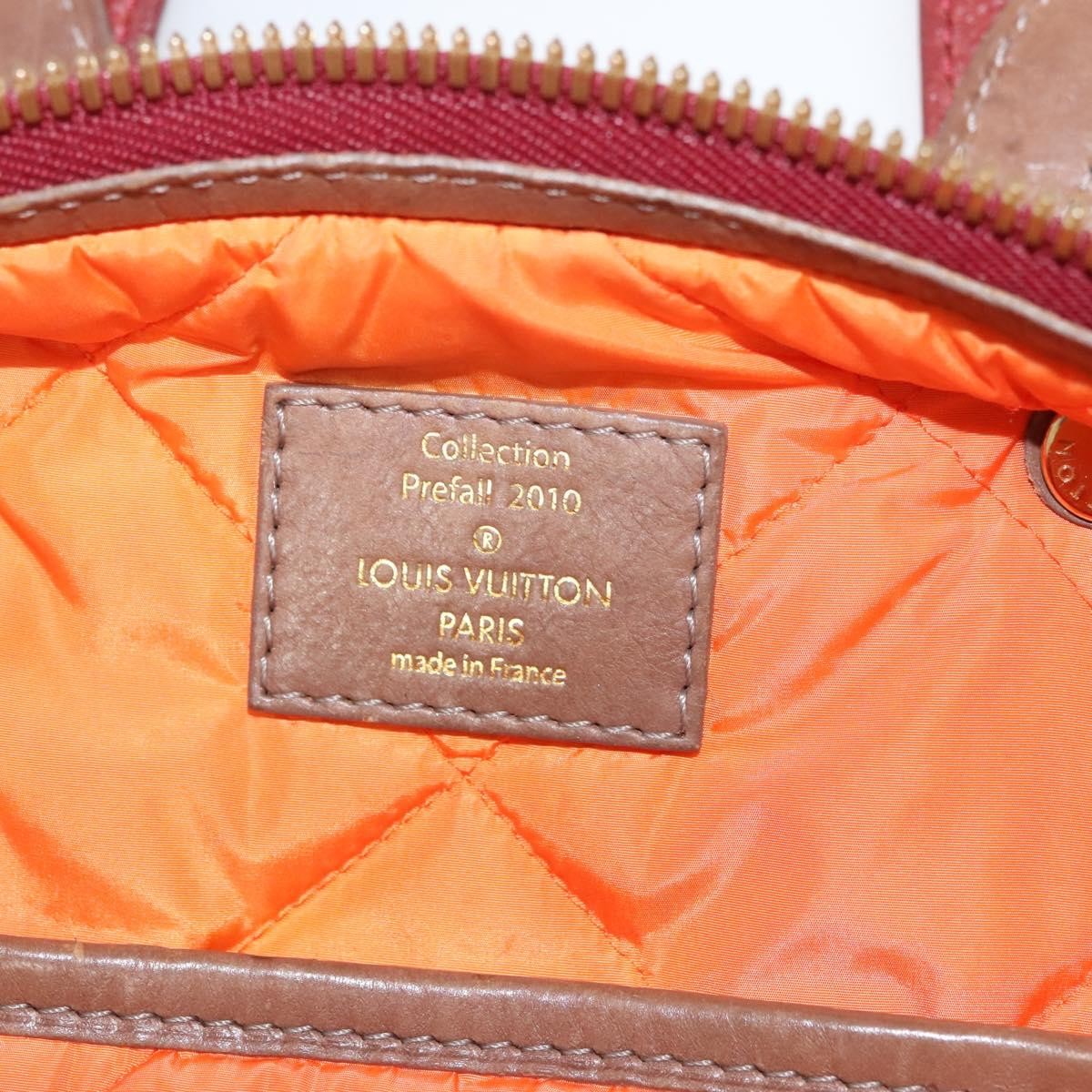 Louis Vuitton Aviator Handbag Limited Edition Monogram Jacquard Burgundy Canvas Handbag