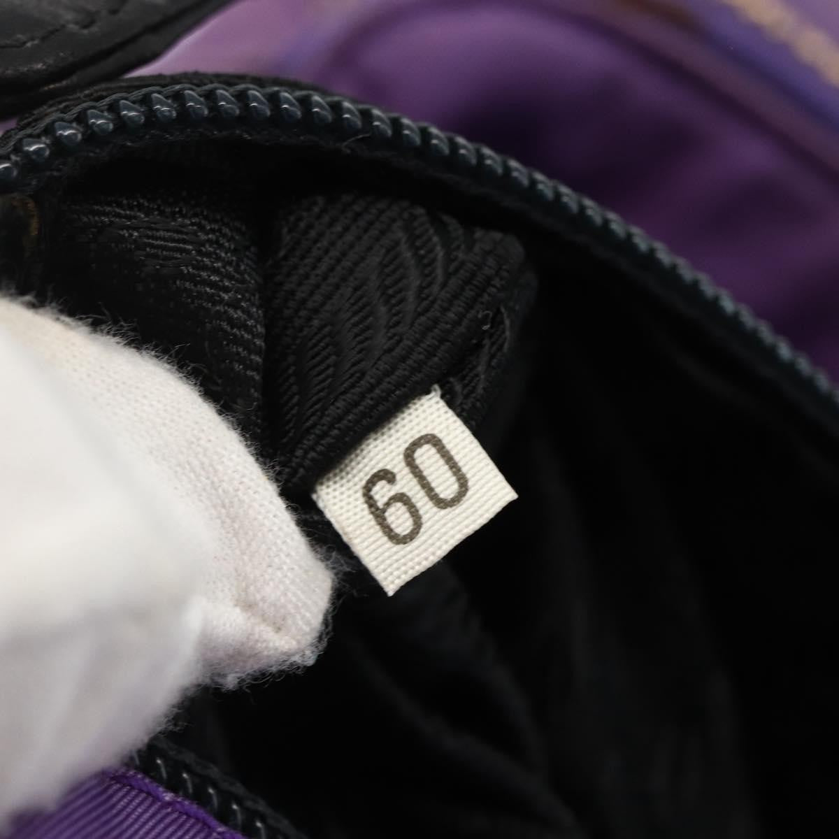 Prada Vintage Shoulder Bag Tessuto Purple Nylon Shoulder Bag Bag