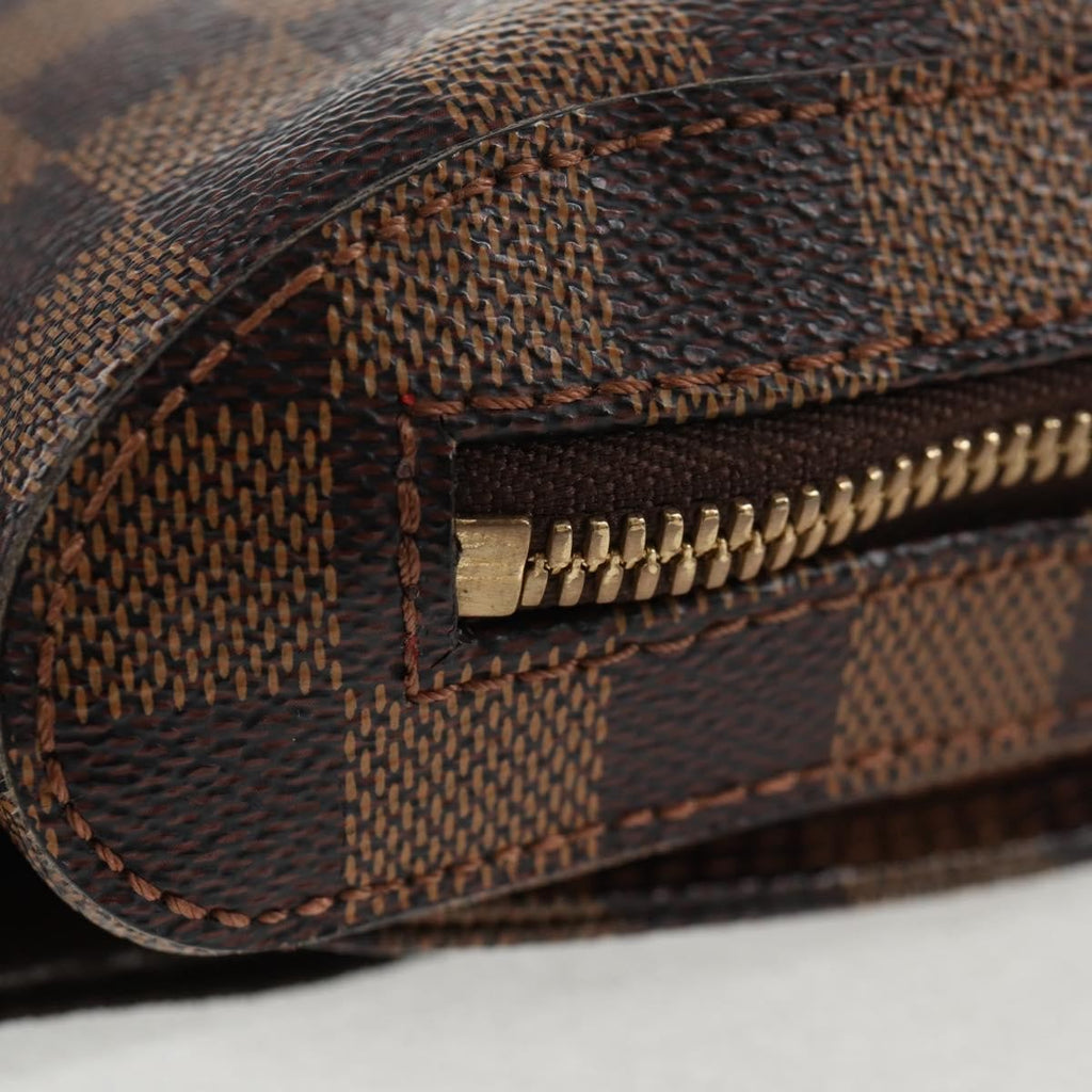 Louis Vuitton Geronimos Waist Bag Damier Brown Canvas Shoulder Bag