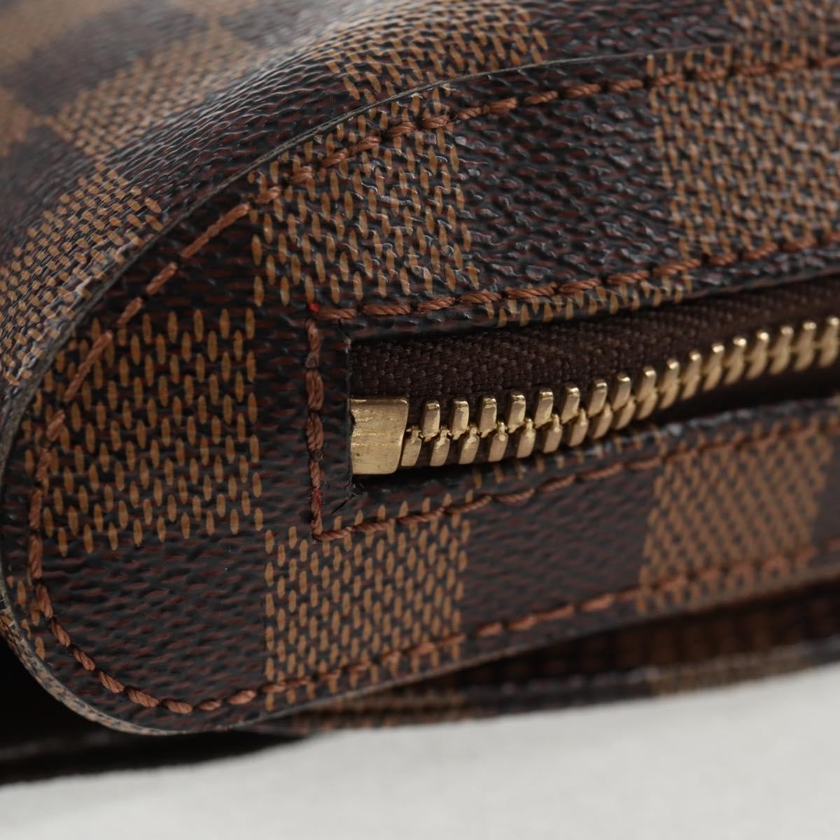 Louis Vuitton Geronimos Waist Bag Damier Brown Canvas Shoulder Bag