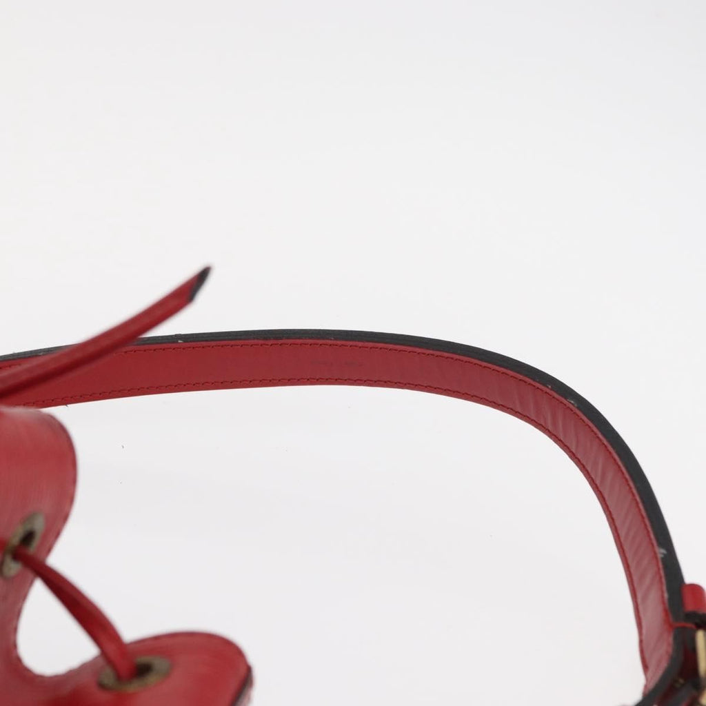 Louis Vuitton Noe Handbag Epi Leather Red Leather Shoulder Bag
