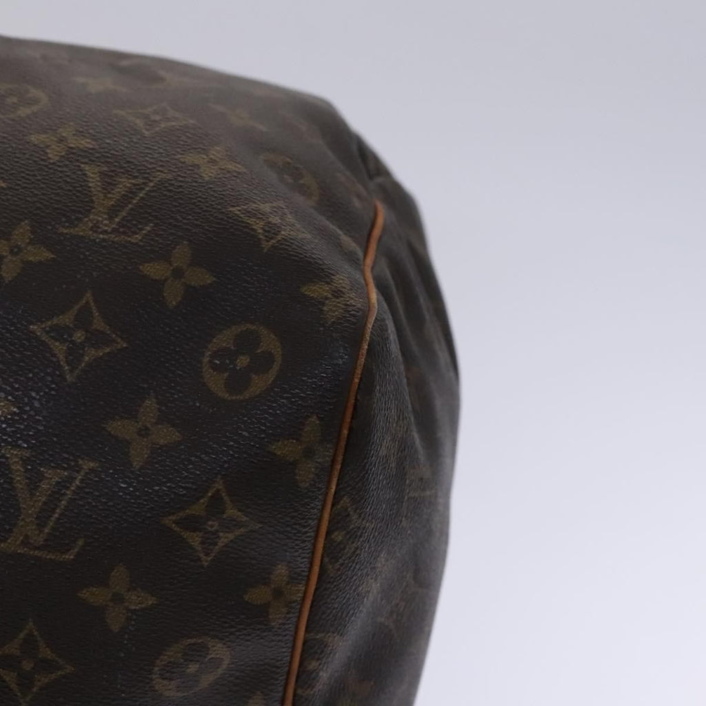 Louis Vuitton Keepall Bag Monogram Canvas Brown Canvas Travel Bag