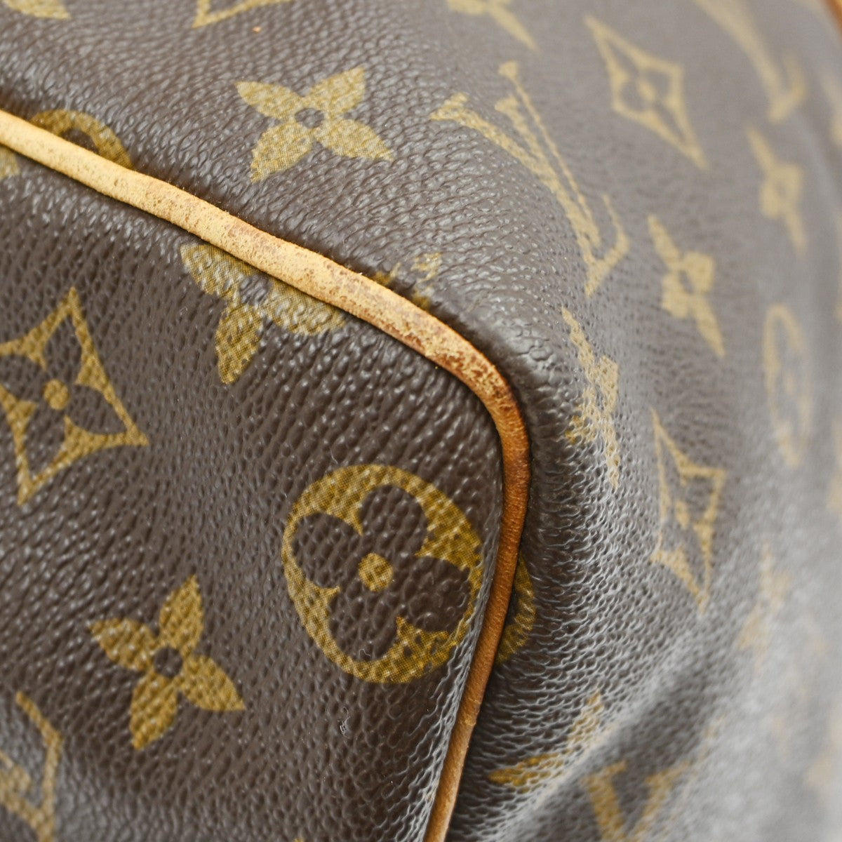 Louis Vuitton Keepall Bag Monogram Canvas Brown Canvas Travel Bag
