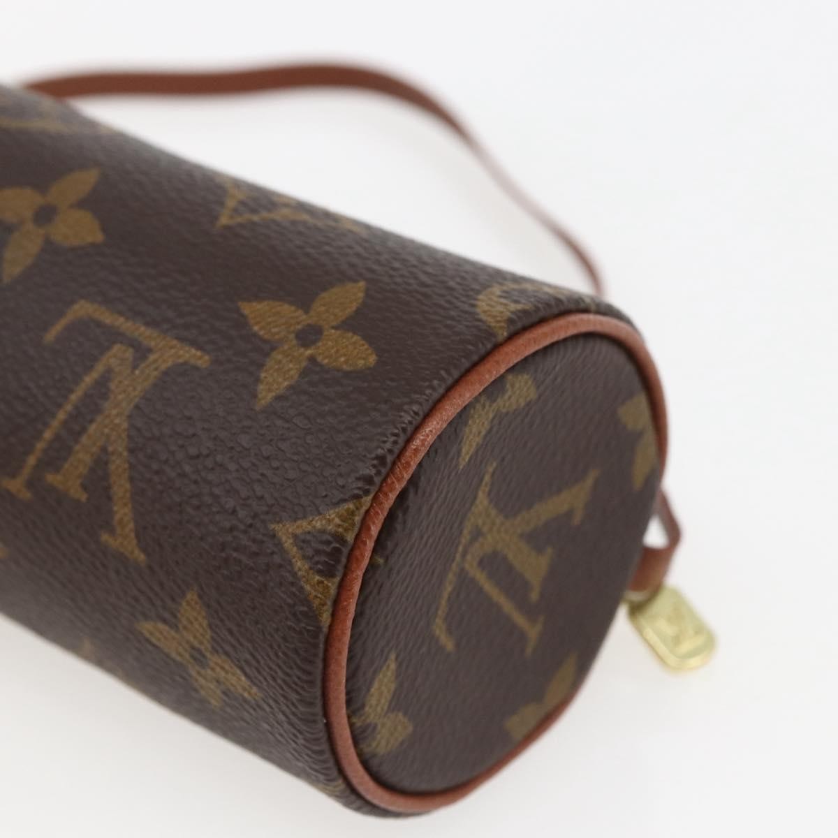 Louis Vuitton Papillon Pochette Monogram Canvas Brown Canvas Clutche & Pouche Bag