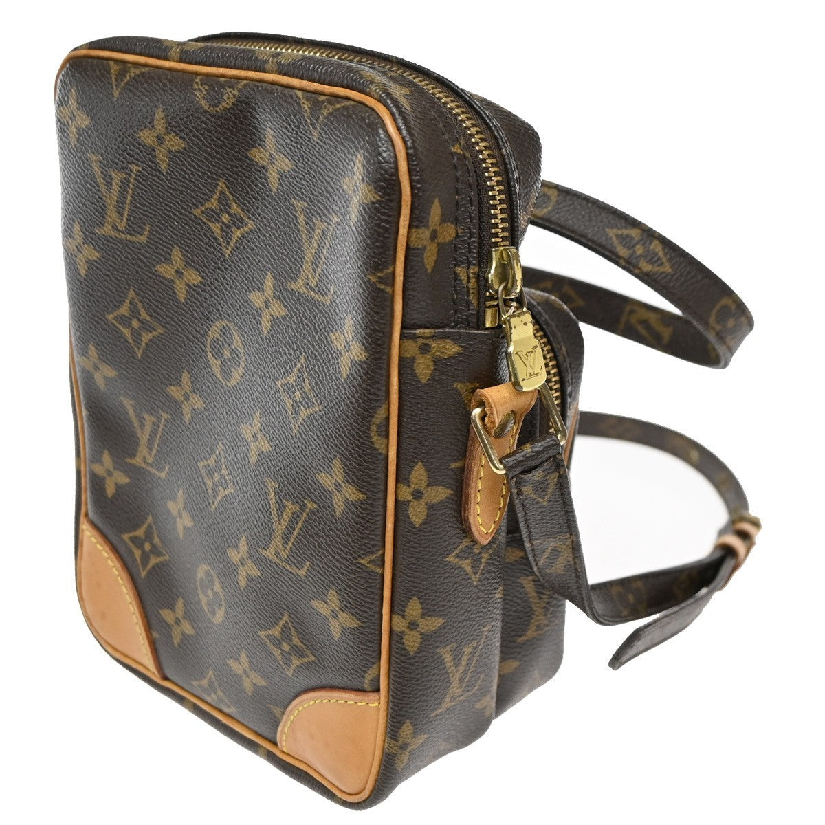 Louis Vuitton Amazone Bag Monogram Canvas Brown Canvas Shoulder Bag