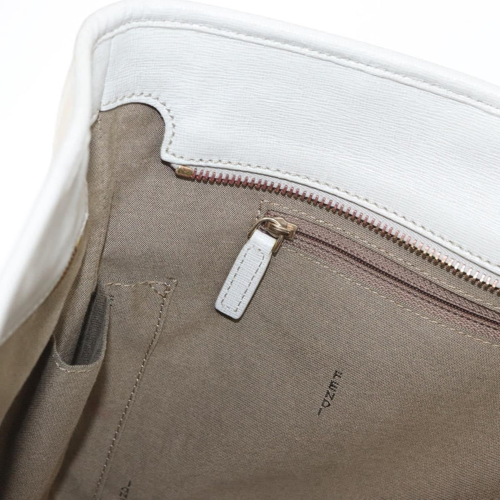 Fendi Roll Tote Zucca Canvas And Leather Beige Canvas Tote Bag Bag